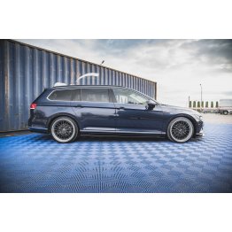 Накладки сплиттеры на пороги на Volkswagen Passat B8